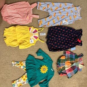 Colorful Baby Clothing Set